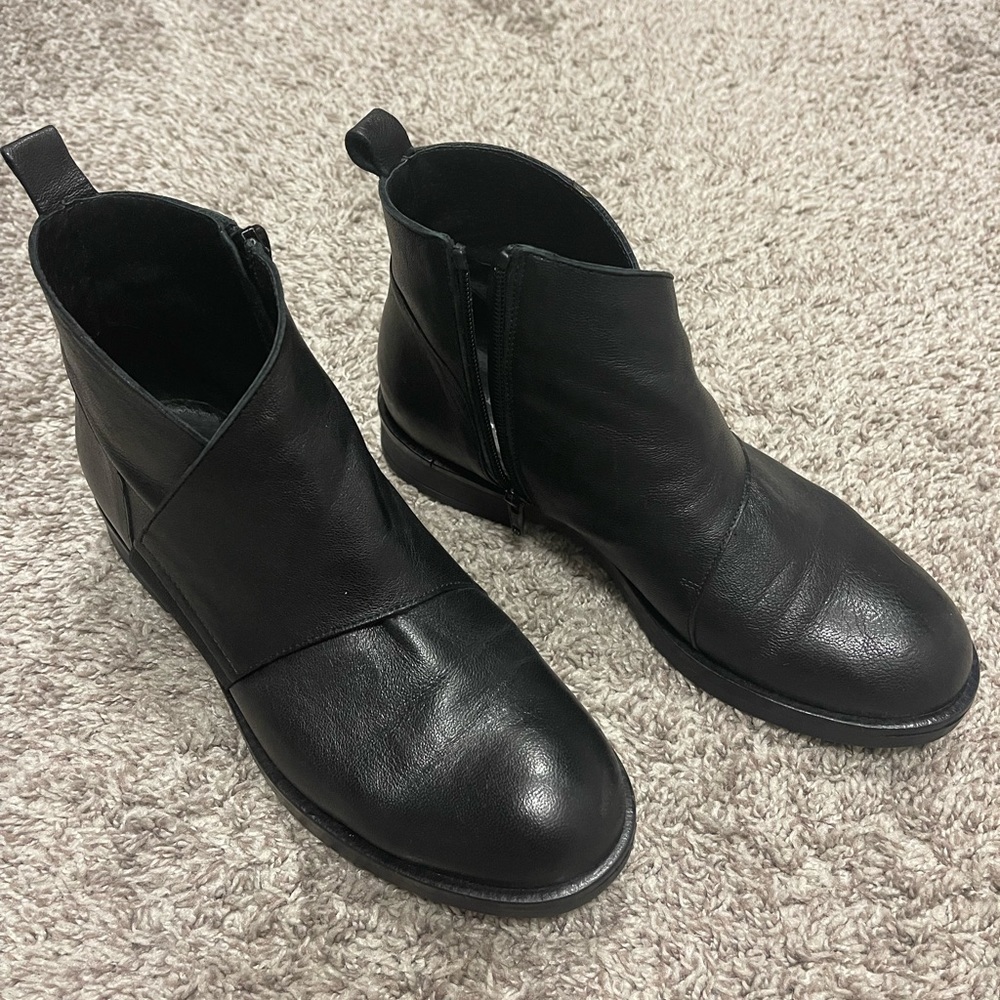 Genuine Italian Leather Boots Made In Italy Gem